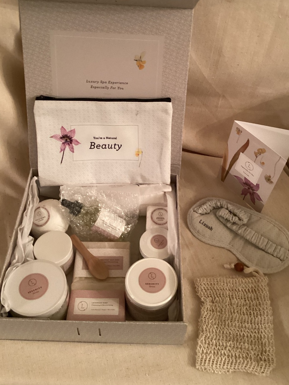 Luxury Bath & Body Spa Set/Lavender NIB